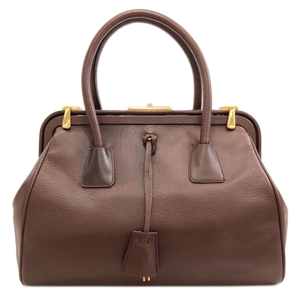 Prada Doctor's Bag Handbag Calf
