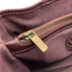 Celine Boogie Bag Macadam Pattern Handbag Canvas — view 8