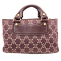 Celine Boogie Bag Macadam Pattern Handbag Canvas
