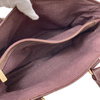 Celine Boogie Bag Macadam Pattern Handbag Canvas — view 5