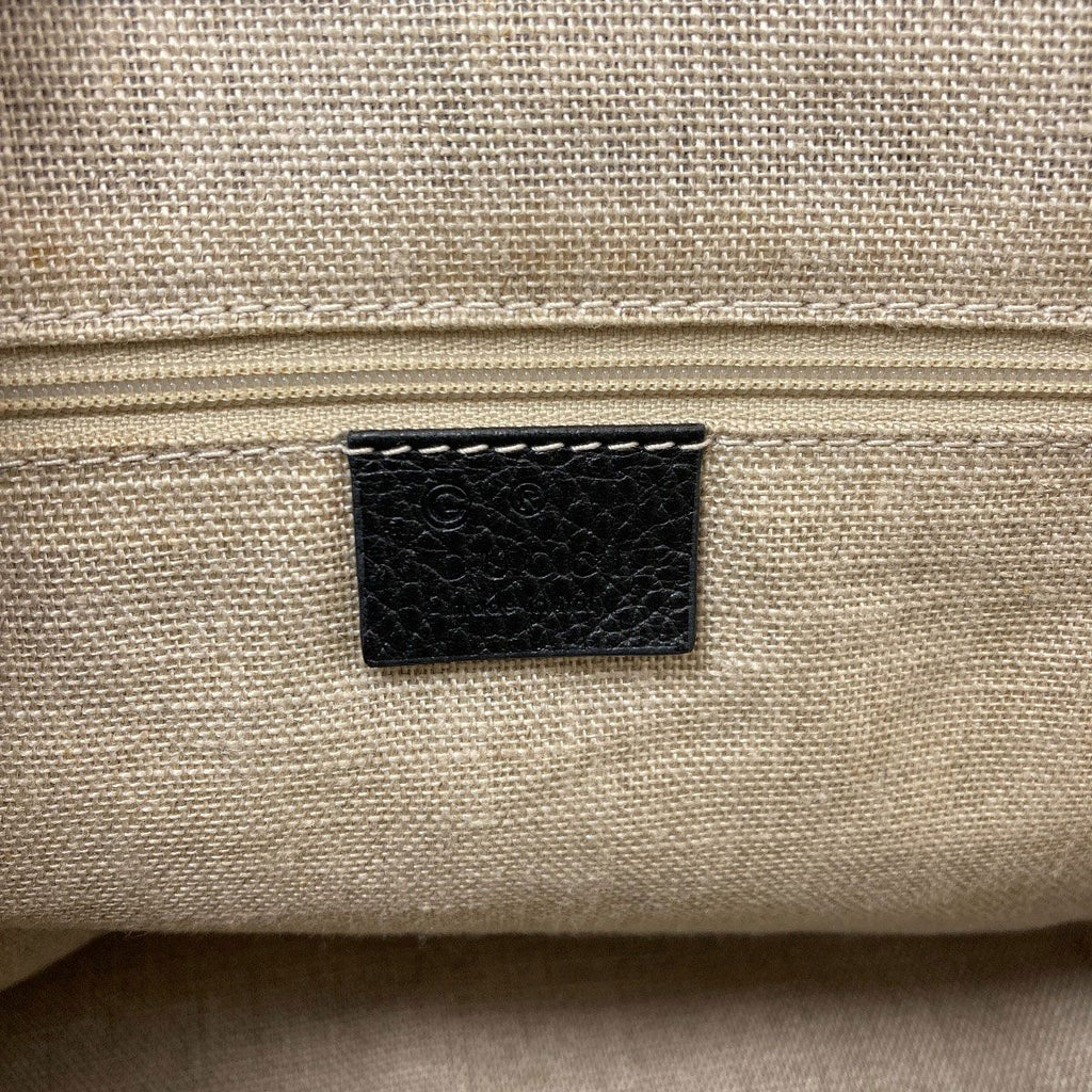 Gucci Interlocking 2-Way Handbag Calf — view 6