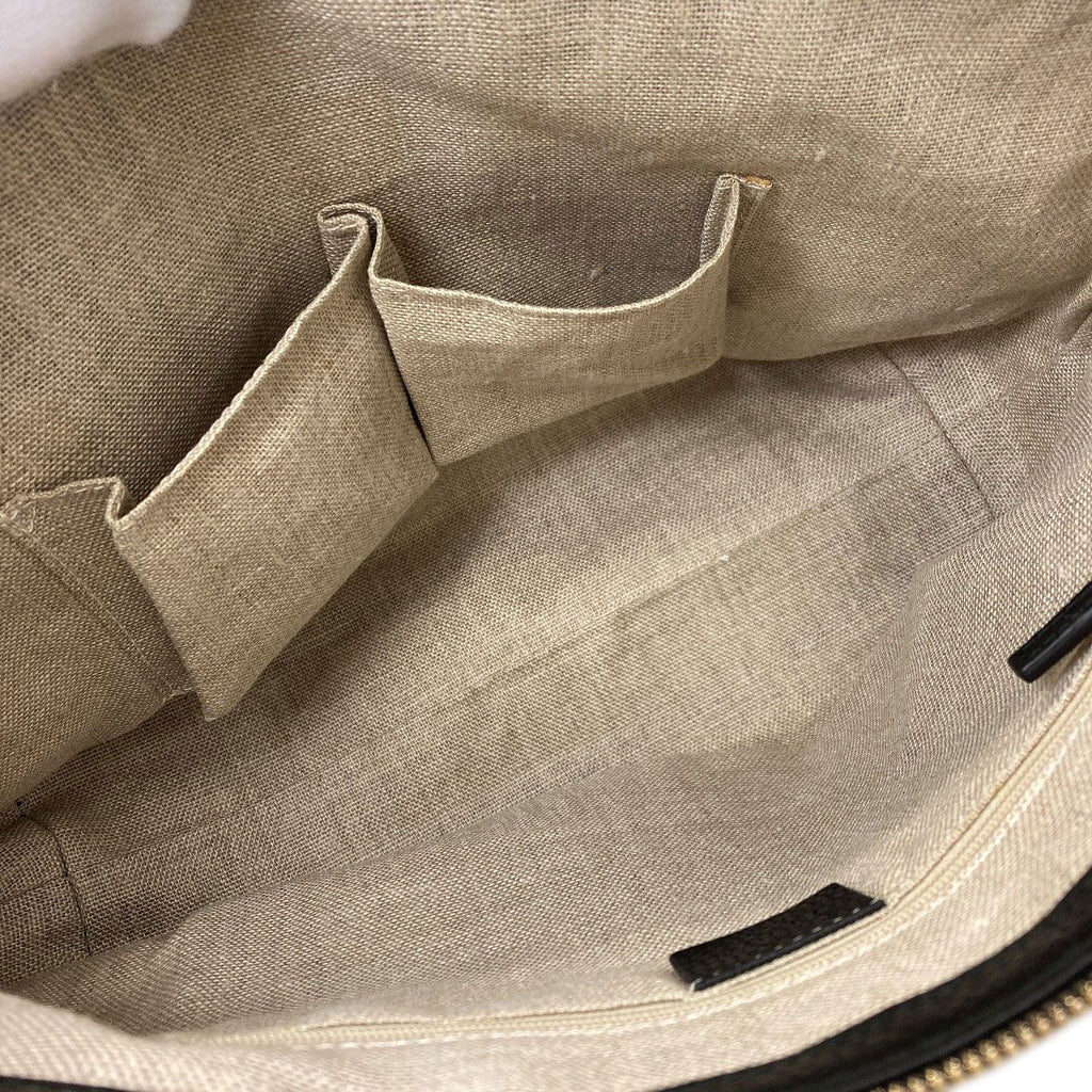 Gucci Interlocking 2-Way Handbag Calf — view 5