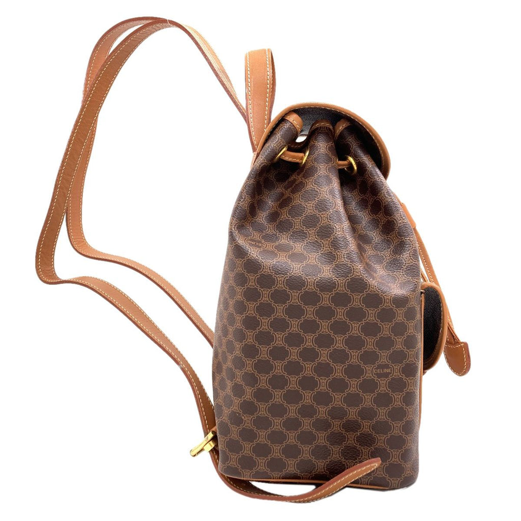 Celine Macadam Backpack Brown — view 3