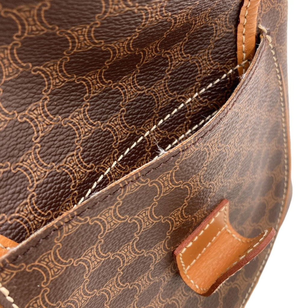 Celine Macadam Backpack Brown — view 9