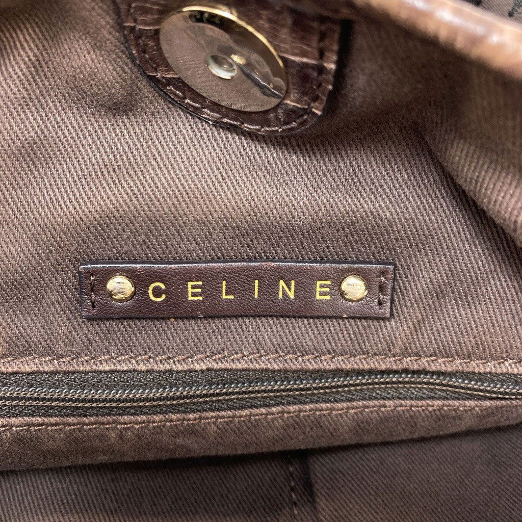Celine Shoulder Macadam Bag Canvas — view 6