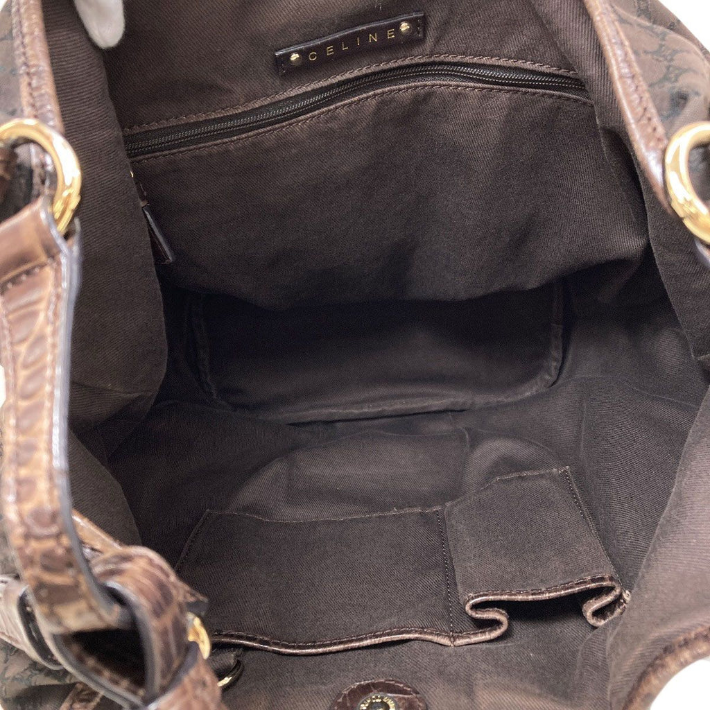 Celine Shoulder Macadam Bag Canvas — view 5