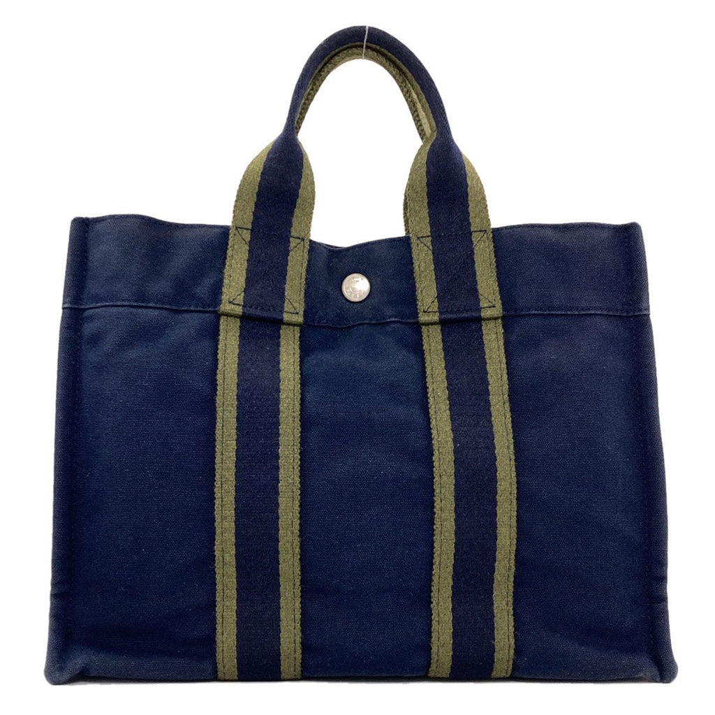 Hermes Sac Fourre Tout PM Handbag Canvas — view 2