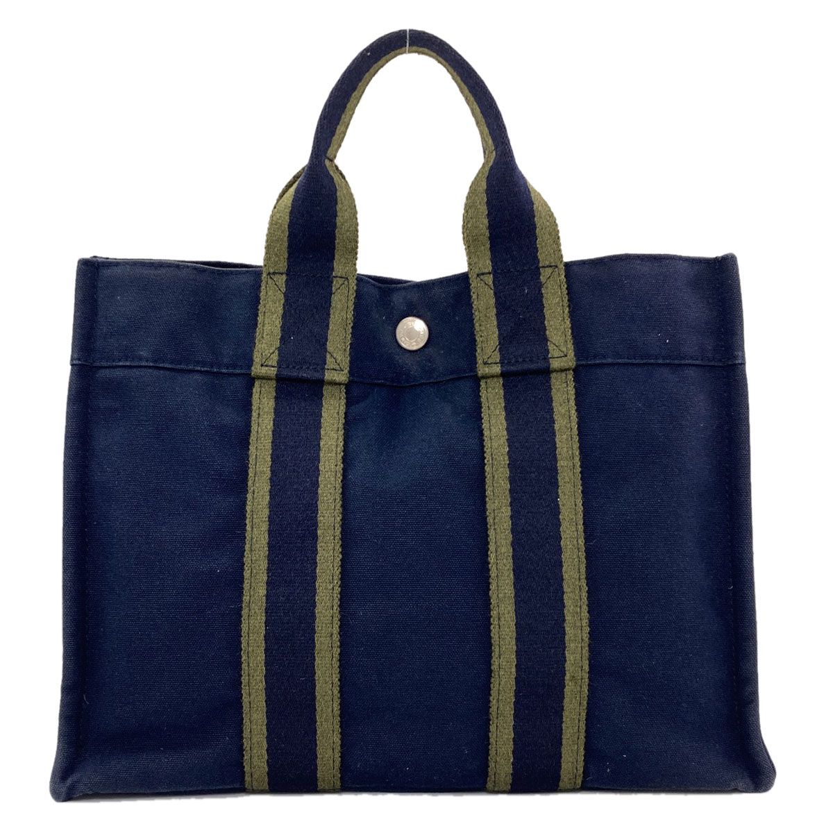 Hermes Sac Fourre Tout PM Handbag Canvas