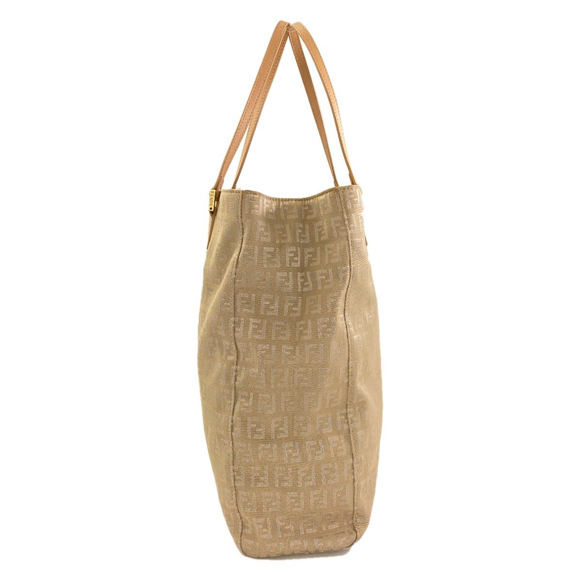 Fendi Zucca Pattern Tote Canvas — view 3