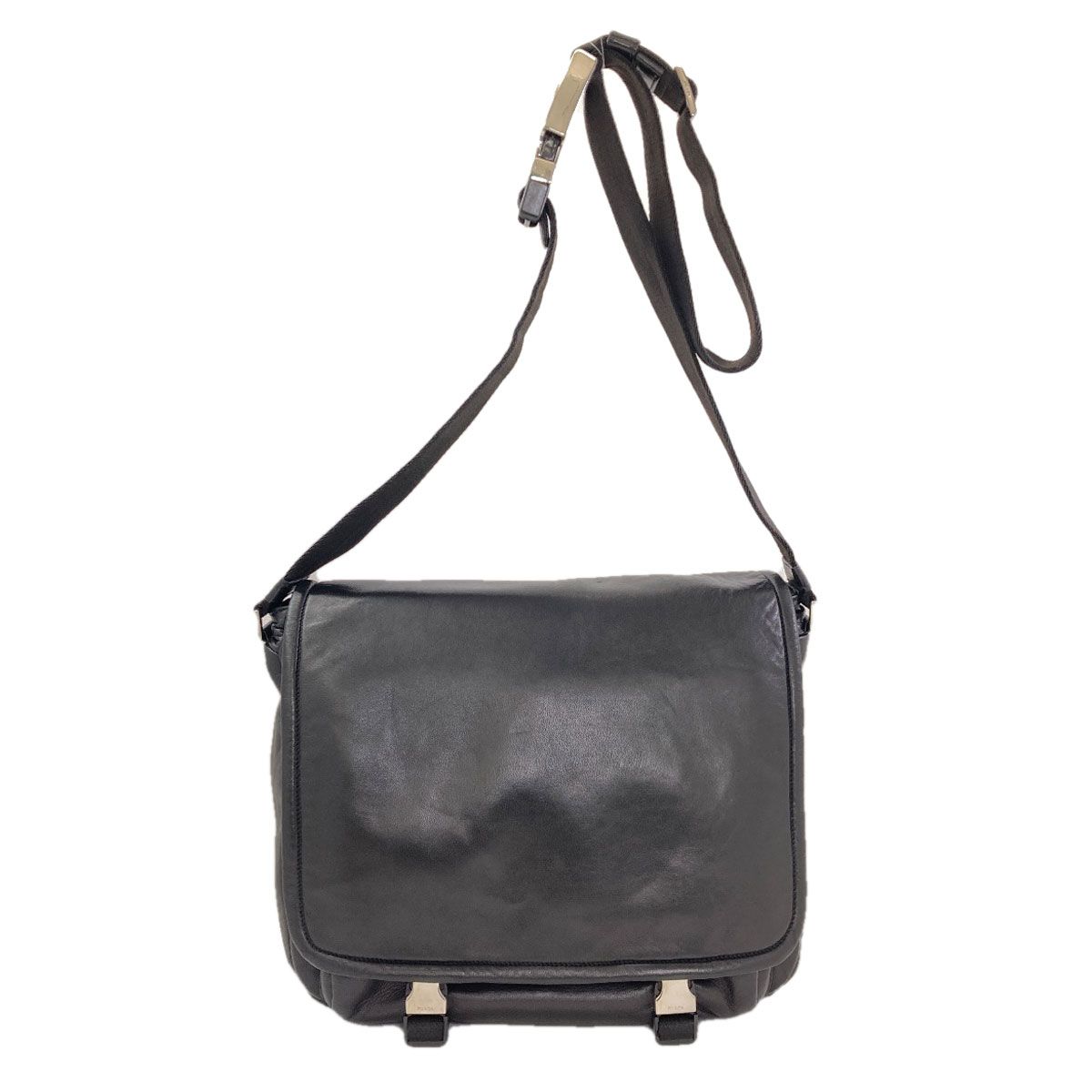 Prada Long Shoulder Bag Lambskin