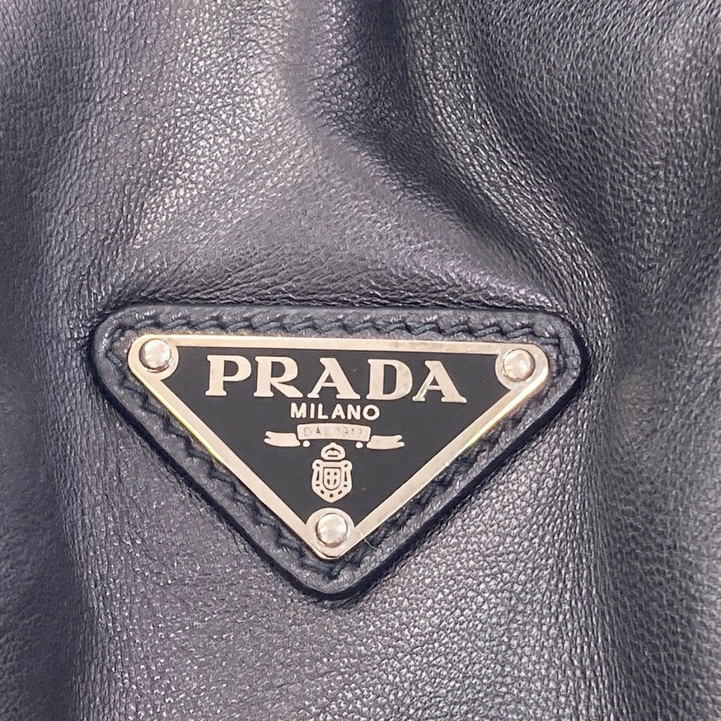 Prada Long Shoulder Bag Lambskin — view 8