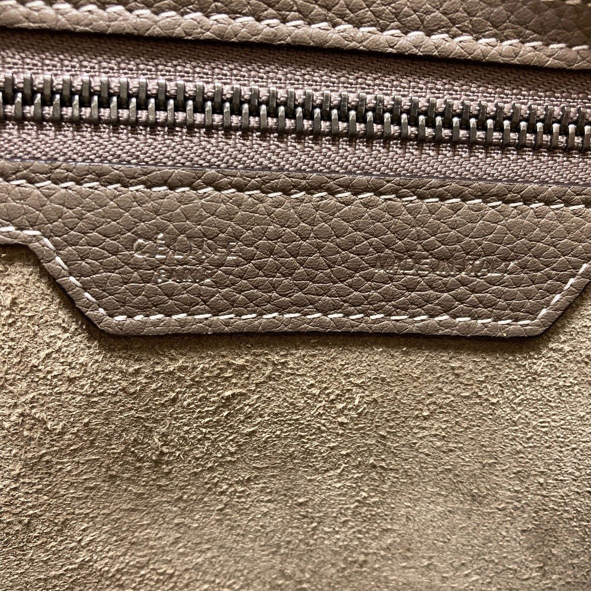 Celine Luggage Micro Tote Calf — view 6