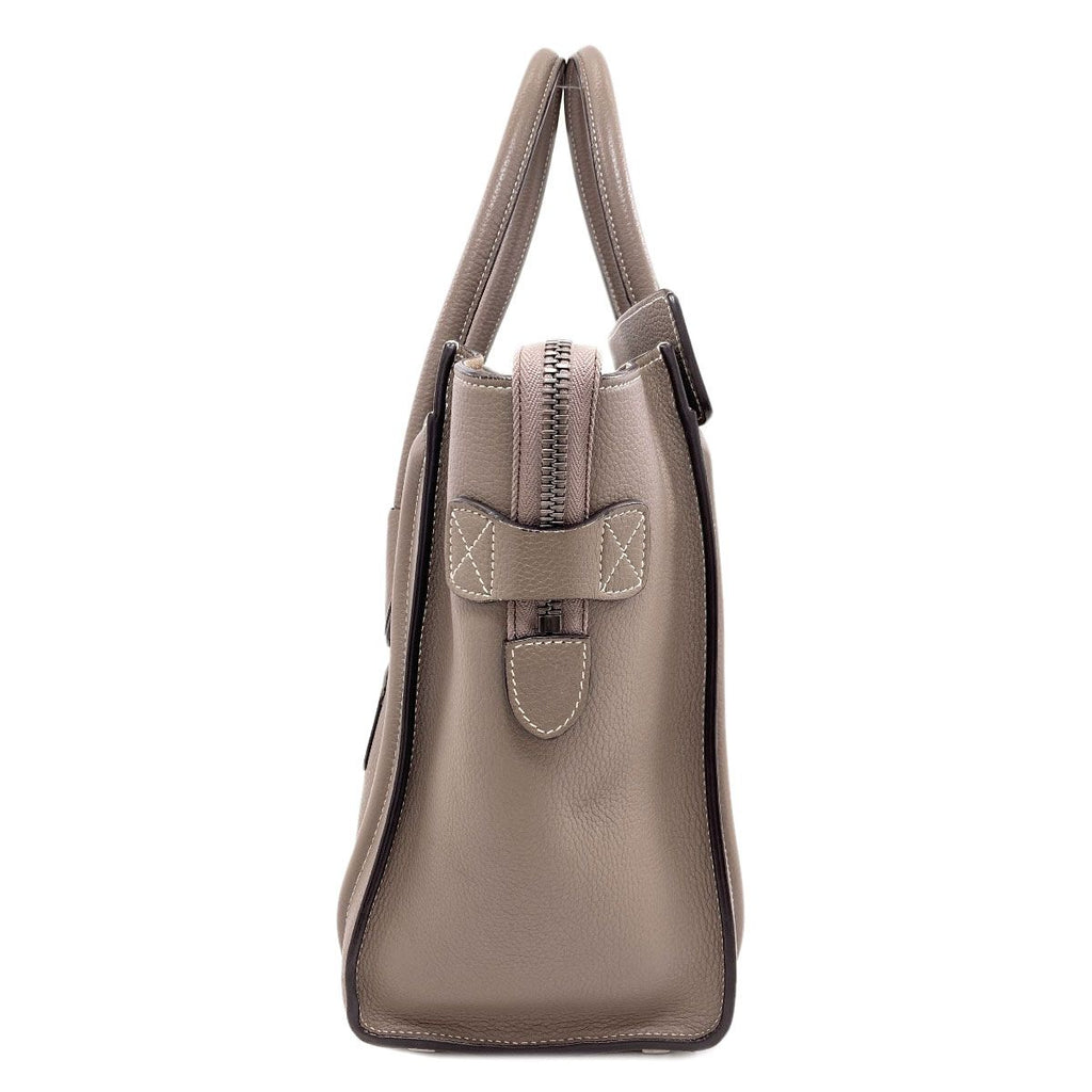 Celine Luggage Micro Tote Calf — view 3