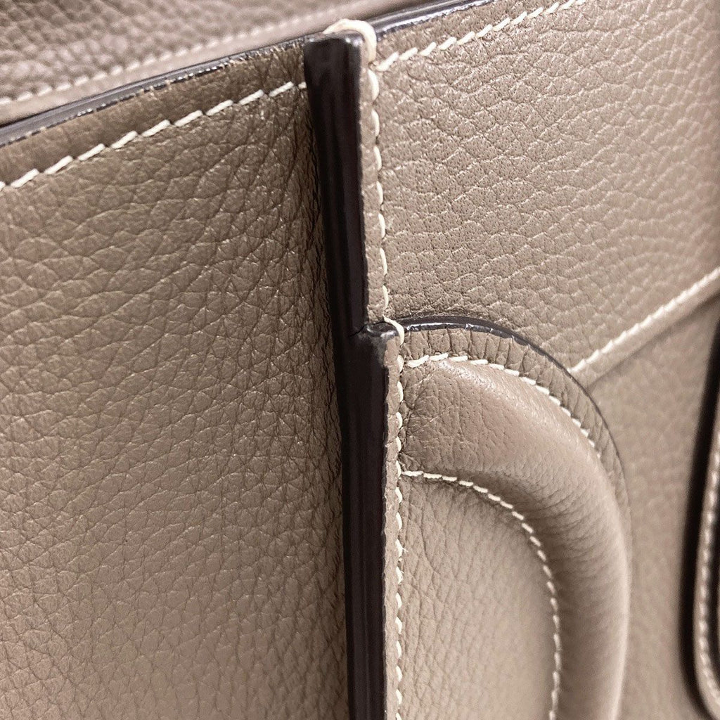 Celine Luggage Micro Tote Calf — view 8