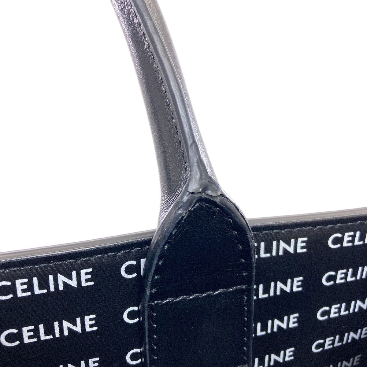 Celine Vertical Cover 2-Way Handbag Calf — view 7