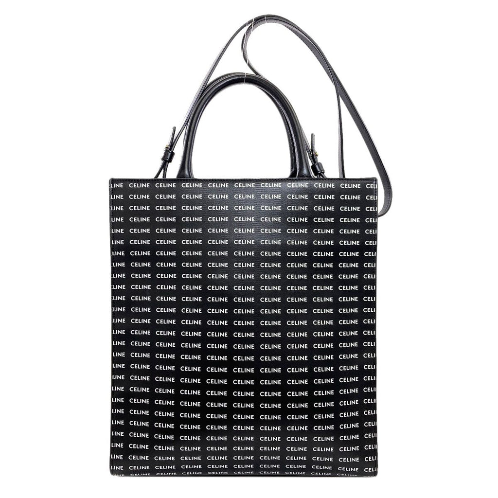 Celine Vertical Cover 2-Way Handbag Calf