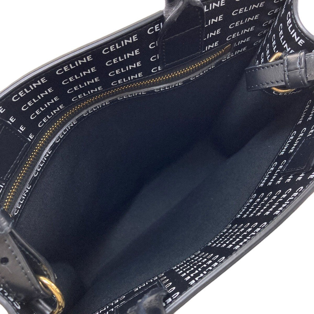 Celine Vertical Cover 2-Way Handbag Calf — view 5