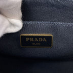 Prada Canapa Mini 2-Way Handbag Canvas — view 6