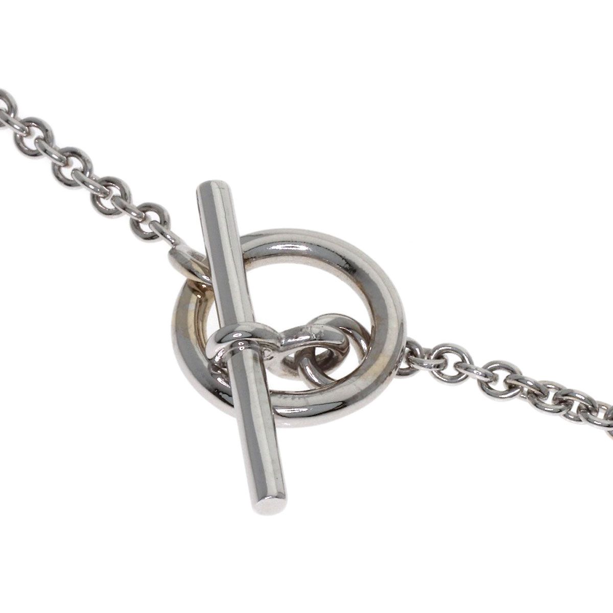 Hermes Mini Chaine D'ancre Bracelet 18k White Gold — view 2