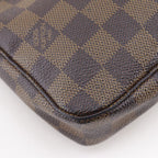 Louis Vuitton Pochette Pouch Damier Canvas Brown — view 4