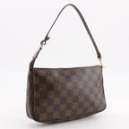 Louis Vuitton Pochette Pouch Damier Canvas Brown — view 3