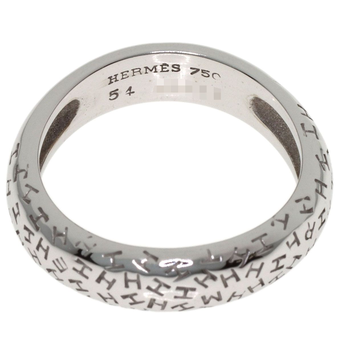 Hermes Toube 54 Ring 18k White Gold — view 4