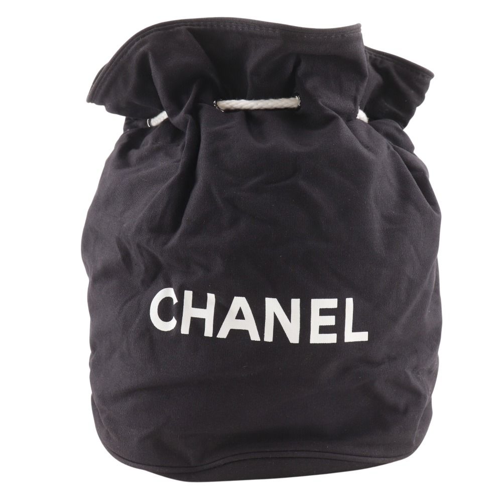 Chanel Pool Cotton Black Shoulder
