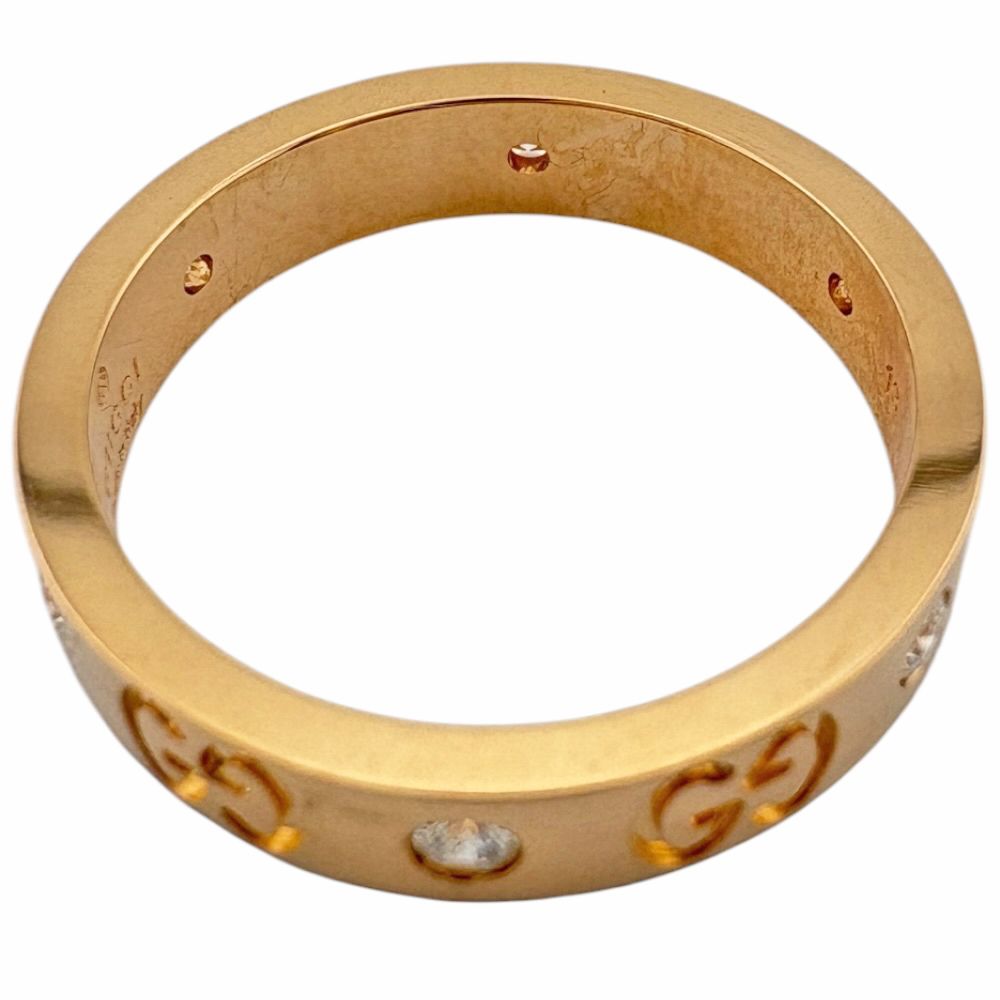 Gucci Icon Ring 18k Gold Diamond — view 5