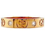 Gucci Icon Ring 18k Gold Diamond — view 3