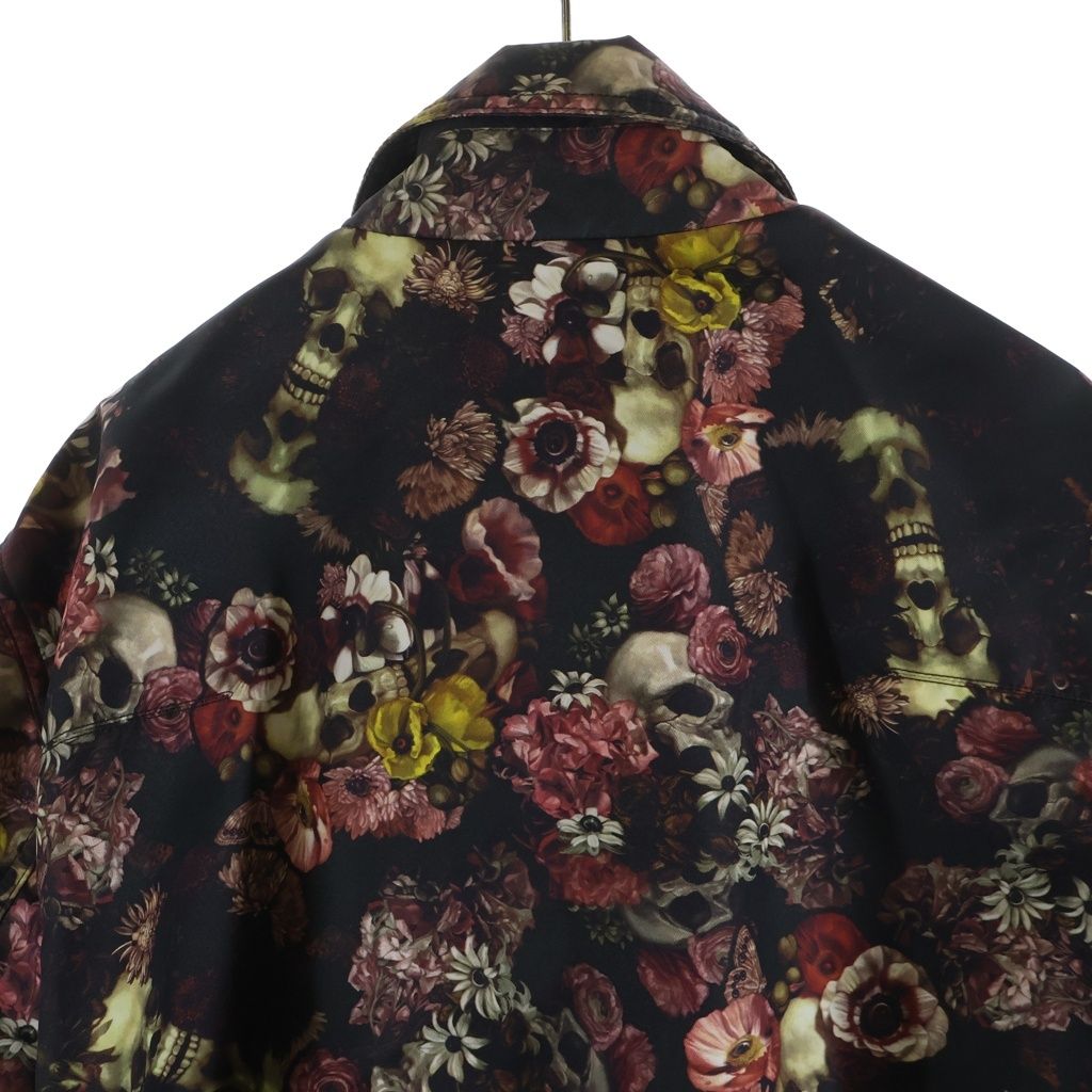 Dior Kamei Vanitas Skull Flower Bomber Jacket Toru Multicolor — view 4