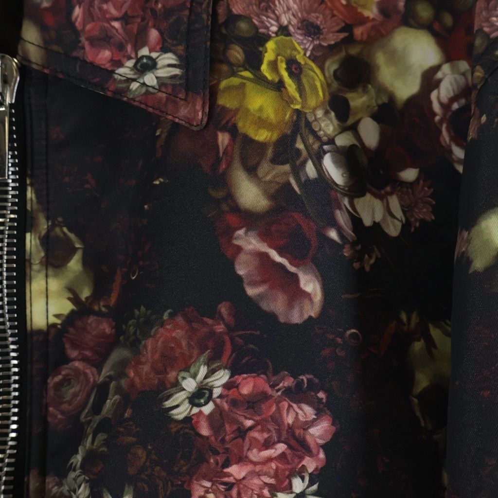 Dior Kamei Vanitas Skull Flower Bomber Jacket Toru Multicolor — view 5
