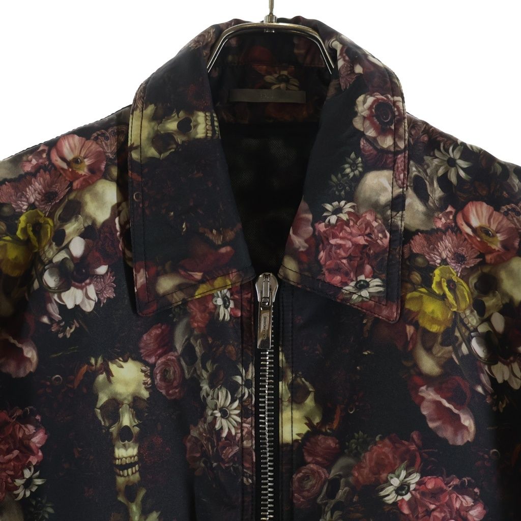 Dior Kamei Vanitas Skull Flower Bomber Jacket Toru Multicolor — view 3