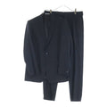 Dior Cashmere Tailored Jacket Trousers Pants Set Suit Black