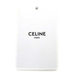 Celine Seamless Cashmere Triomphe Beanie Knit Hat Cap Black #tu — view 8