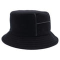 Hermes Raul Line Cashmere Bucket Hat 58 Black