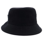 Hermes Raul Line Cashmere Bucket Hat 58 Black — view 2