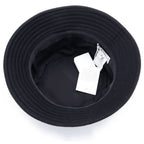 Hermes Raul Line Cashmere Bucket Hat 58 Black — view 5