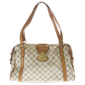 Louis Vuitton Damier Azur Stretch the GM Shoulder Tote Leather Ivory