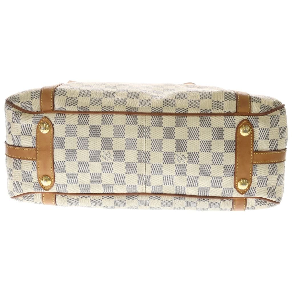 Louis Vuitton Damier Azur Stretch the GM Shoulder Tote Leather Ivory — view 4
