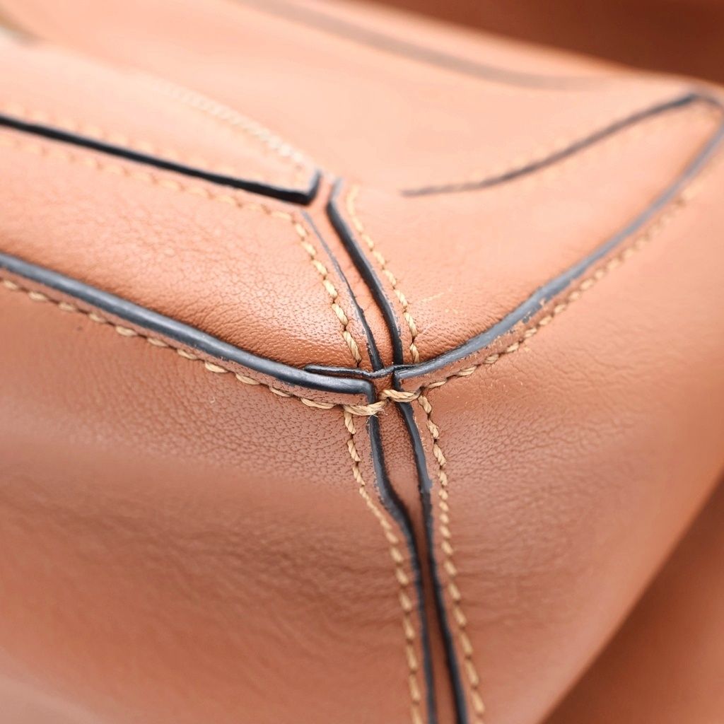 Loewe Puzzle Mini Bumbag Mini Bum Bag Brown — view 5