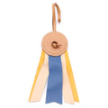 Hermes Paddock Flat Vache Hunter Series Leather Charm Key Holder Brown