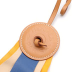 Hermes Paddock Flat Vache Hunter Series Leather Charm Key Holder Brown — view 6