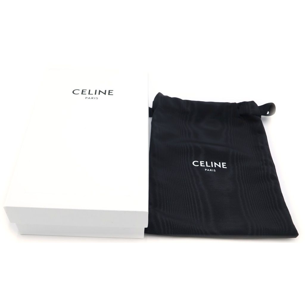 Celine Large Zip Around Zip Wallet Croco — view 6