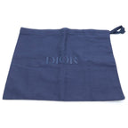Dior Saddle Magnetic Card Holder Case Black Leather — view 6