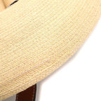 Loewe Paula's Ibiza Centerfold Straw Hat Beige — view 6
