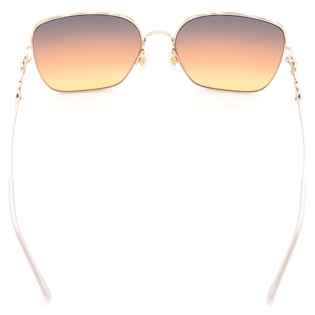 Gucci Square Horsebit Gradient Sunglasses Gold Brown 61 18‐140 Eyewear — view 2
