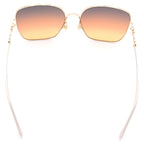 Gucci Square Horsebit Gradient Sunglasses Gold Brown 61 18‐140 Eyewear — view 2