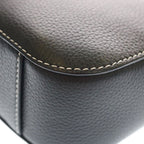 Dior Saddle Messenger Leather Shoulder Bag Silver Black — view 6