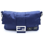 Fendi Porter Anniversary 3way Nylon Shoulder Bag Bucket Navy