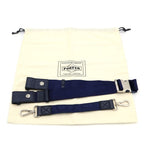 Fendi Porter Anniversary 3way Nylon Shoulder Bag Bucket Navy — view 8